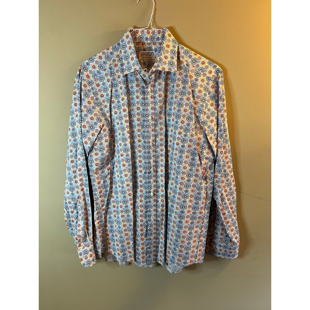 Avalon Clothing Company‎ Flower Pattern Shirt - Mens Large
